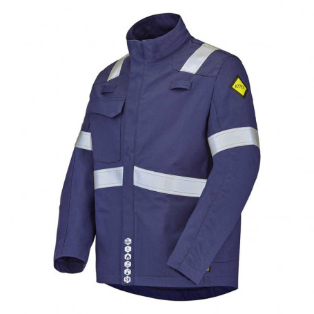 Blouson Multirisques OVERO ATEX REFLECT 260 CP Bleu Marine